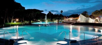 Chalet de plage + piscine et véranda