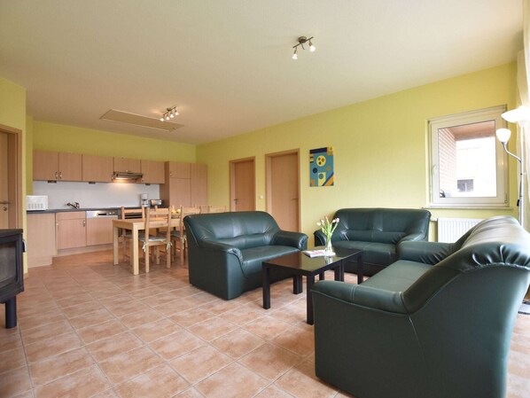 TV, fireplace, DVD player