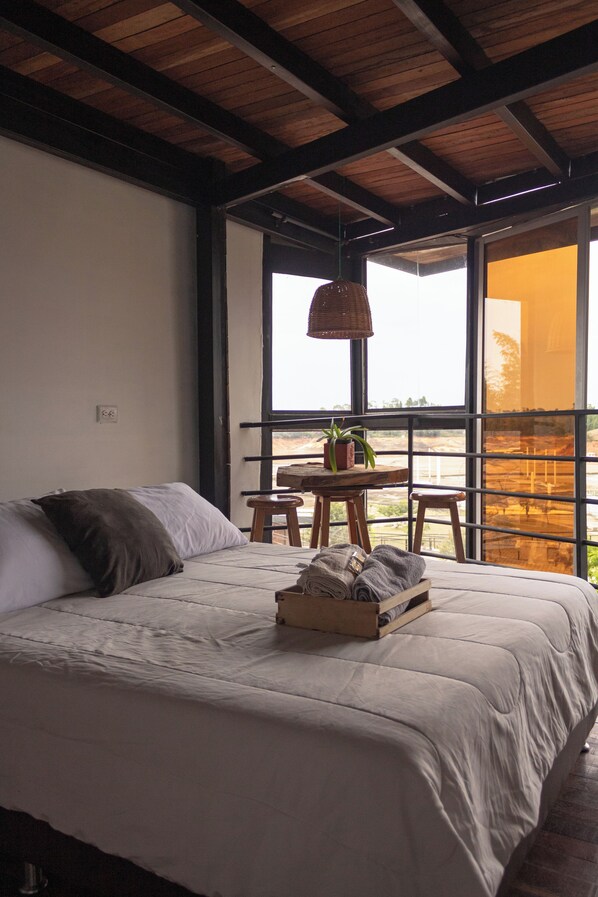 Habitación Confort, balcón, vistas al lago | Wifi gratis