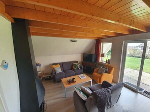 TV, fireplace, ping pong