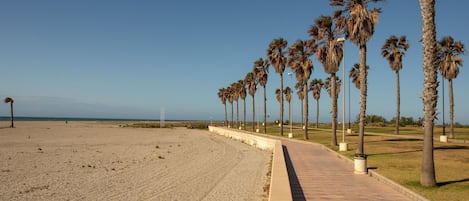 Beach nearby