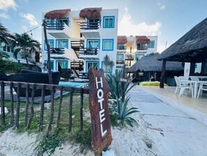 Façade de l’hébergement