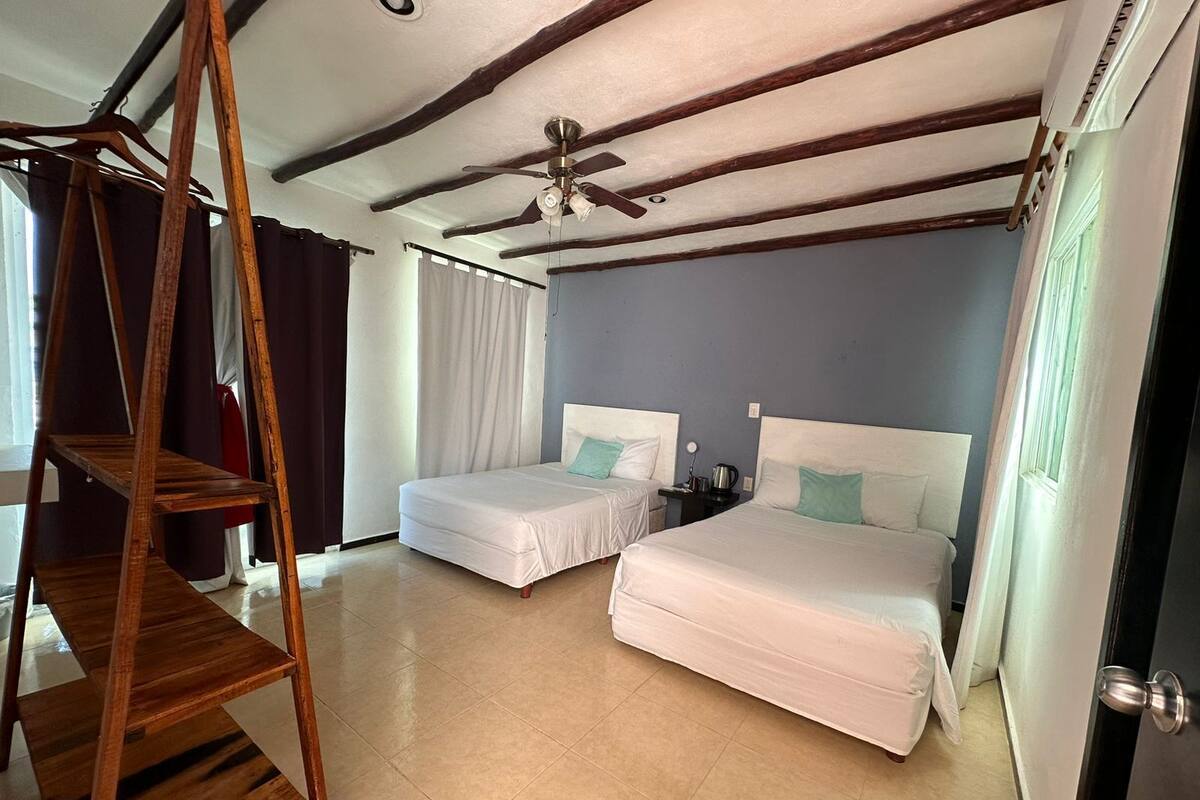 Standard Double Room, Balcony, Beach View