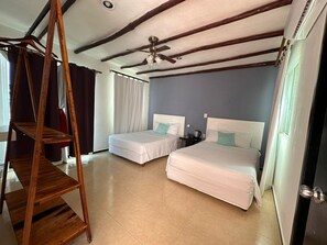 Chambre Double Standard, balcon, vue plage