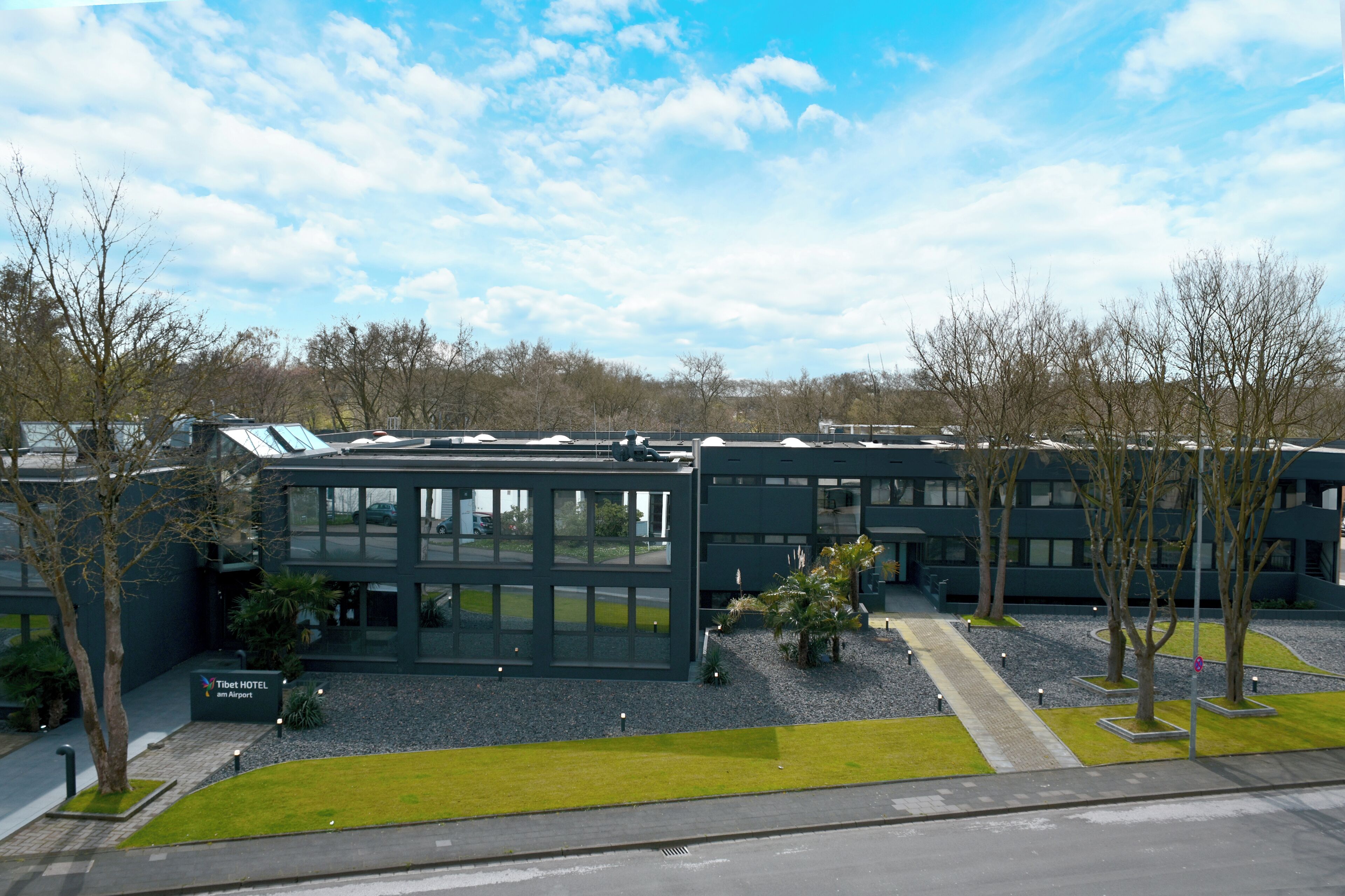 Front of property - evening/night