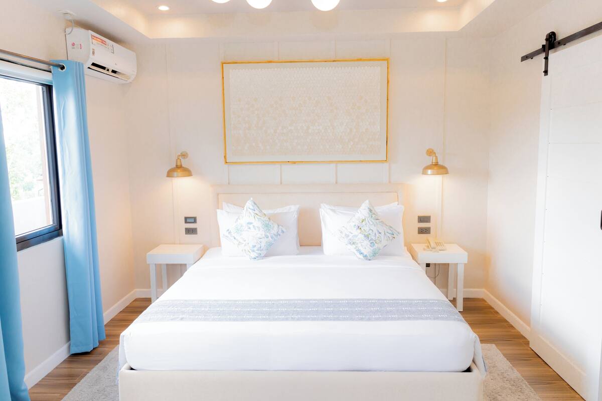 Couette en duvet d'oie, matelas mémoire de forme
