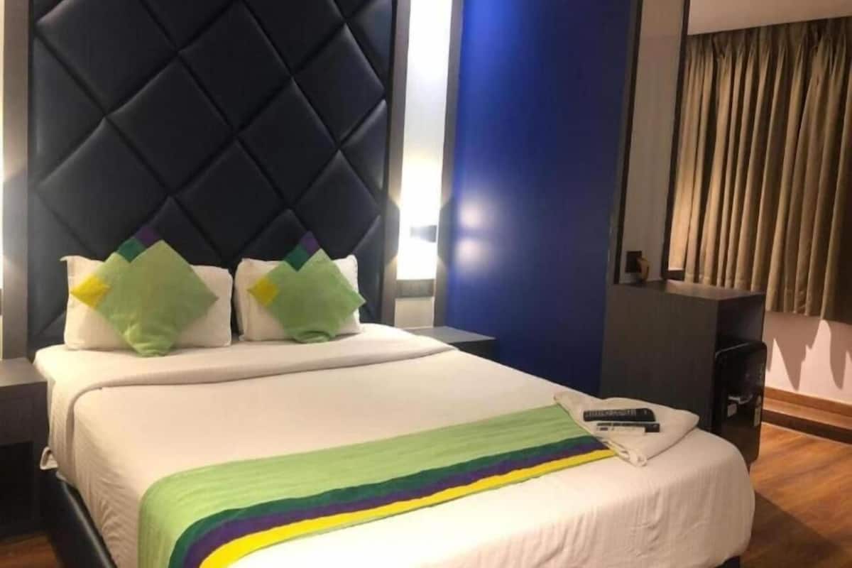 1 slaapkamer, een bureau, geluiddichte muren, gratis wifi