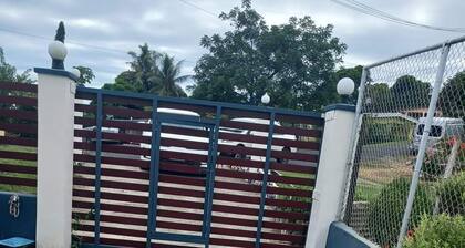 House on its own with big compound for families to enjoy