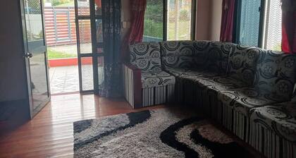 House on its own with big compound for families to enjoy