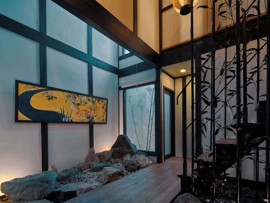 Villa – design, ikke-røyk | 2 soverom, dundyner, skrivebord og strykejern/-brett