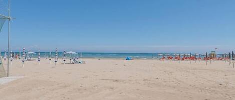 On the beach