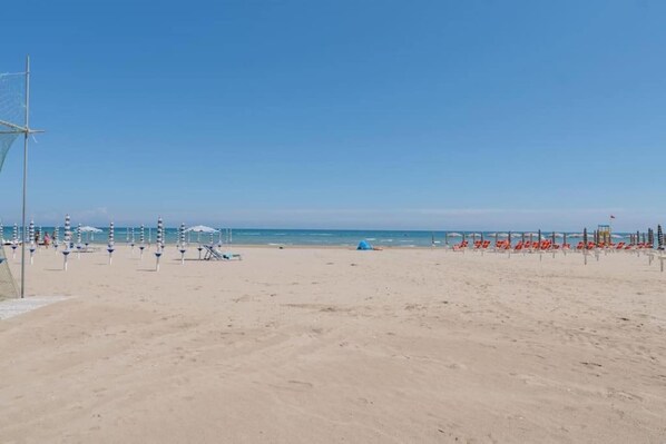 On the beach