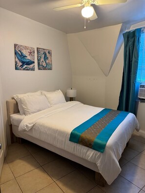 4 bedrooms, iron/ironing board, free WiFi, bed sheets