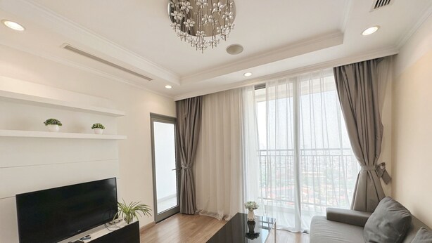 Apartemen Deluks, pemandangan kota