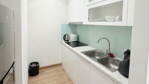 Apartemen Deluks, pemandangan kota