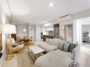 Appartement Design | Coin séjour | Télévision à écran plat