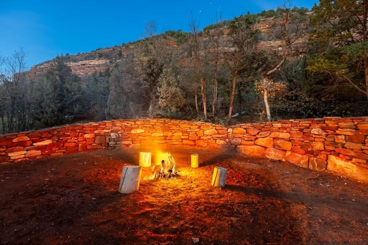 Enceinte de l’hébergement