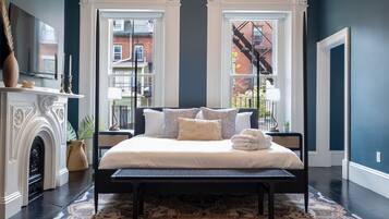 1 soverom, skrivebord, wi-fi og sengetøy