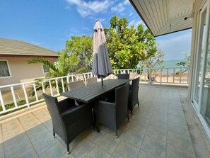 Villa, niet-roken, uitzicht op zee | 3 slaapkamers, gratis wifi, beddengoed