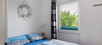 Holiday Apartment 12 in Haus Borkum with Private Terrace and Wi-Fi