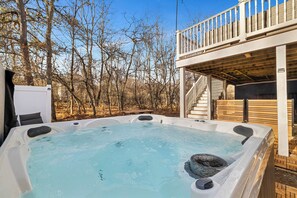 Bain à remous extérieur