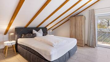 1 室のベッドルーム、WiFi (無料)、ベッドシーツ