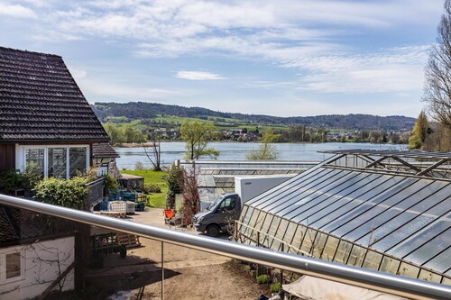 Appartement "Rheinblick" avec vue sur le lac, balcon et Wi-Fi