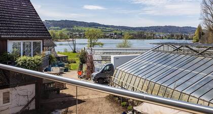 Appartement "Rheinblick" avec vue sur le lac, balcon et Wi-Fi