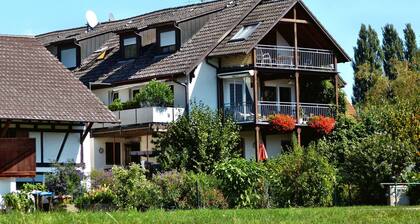 Appartement "Rheinblick" avec vue sur le lac, balcon et Wi-Fi