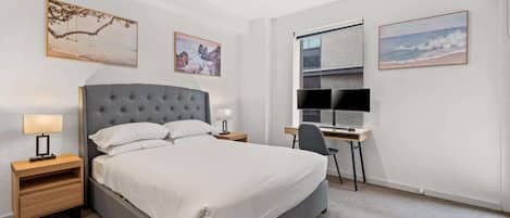 1 Schlafzimmer, Schreibtisch, Bügeleisen/Bügelbrett, WLAN