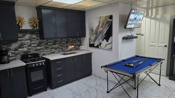 Appart'hÎtel Luxe, 1 grand lit et 1 canapé-lit | Cuisine privée