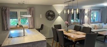 Casa de vacaciones 'Ferienhaus 6 Personen' con terraza privada, jardín privado y Wi-Fi
