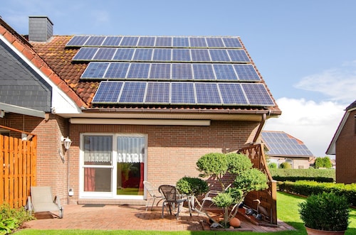 Ferienhaus 'Ferienhaus Berdum' mit privater Terrasse, privatem Garten und WLAN