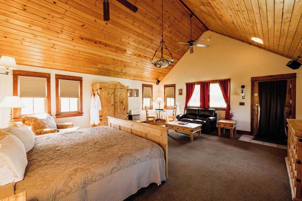 小屋, 1 張特大雙人床 (North40, Spa Tub, Full Bath) | 免費 Wi-Fi