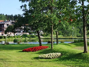 Property grounds - Apartment 'Harzfewo Köhnke 3' with Balcony and Wi-Fi (Goslar)