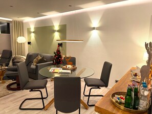 Dining - Apartment 'Harzfewo Köhnke 3' with Balcony and Wi-Fi (Goslar)