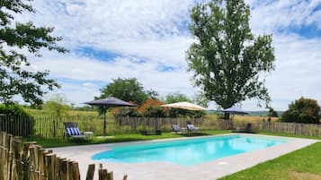 Sæsonbestemt udendørs pool
