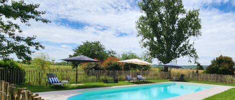 Seasonal outdoor pool