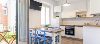 Modern Sea View Apartment with Balcony