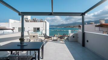 Comfort-Studio, Balkon | Ausblick vom Zimmer