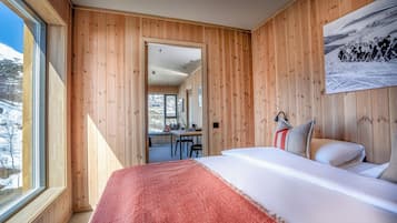 Vierbettzimmer, Bergblick