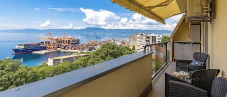 Appartement Standard, plusieurs chambres (Seaview City Apartment Frida) | Balcon