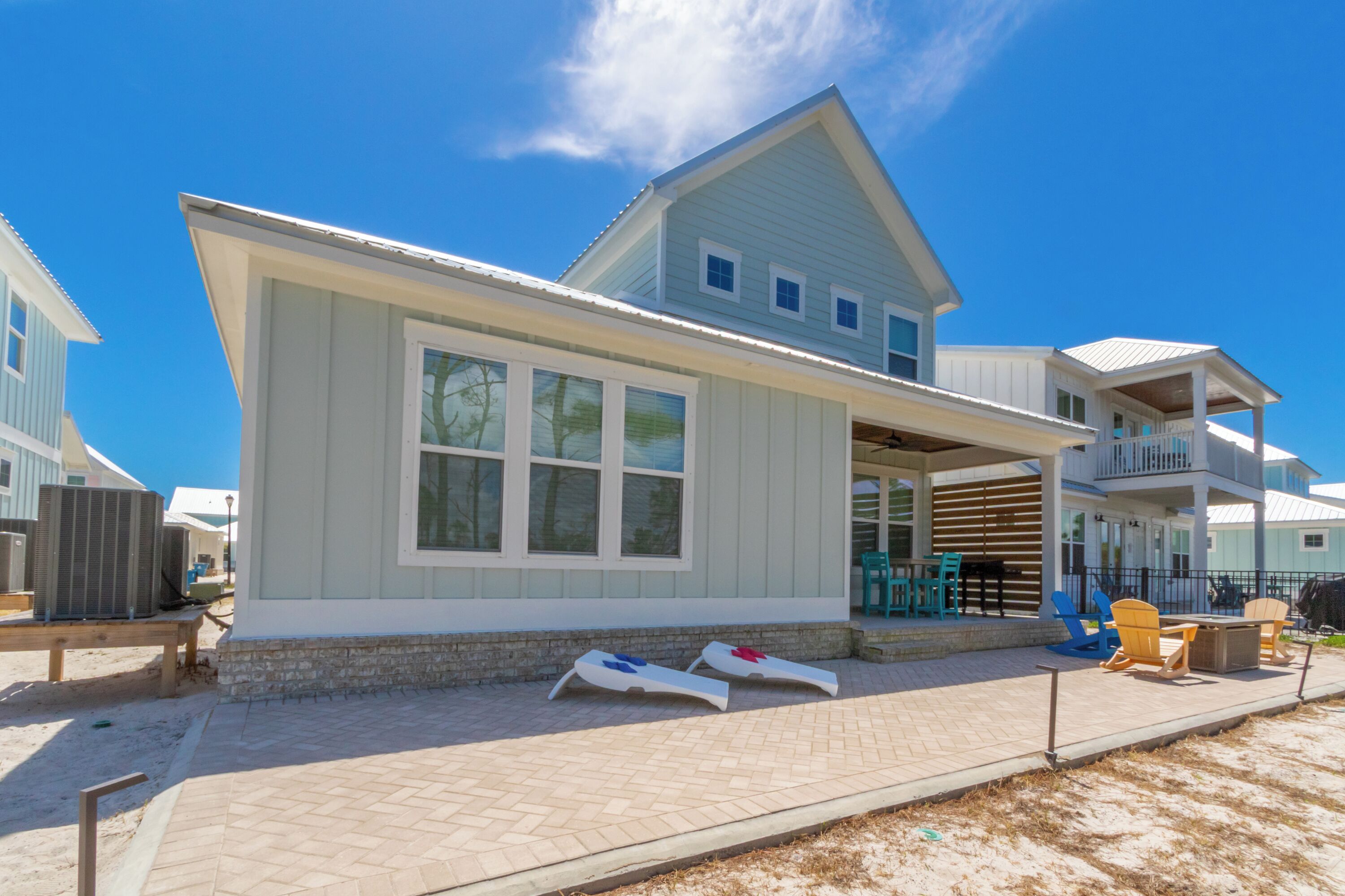 Fachada de la propiedad