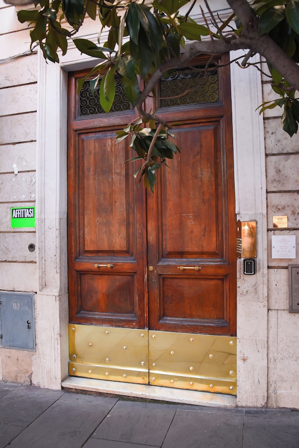 Fassade der Unterkunft