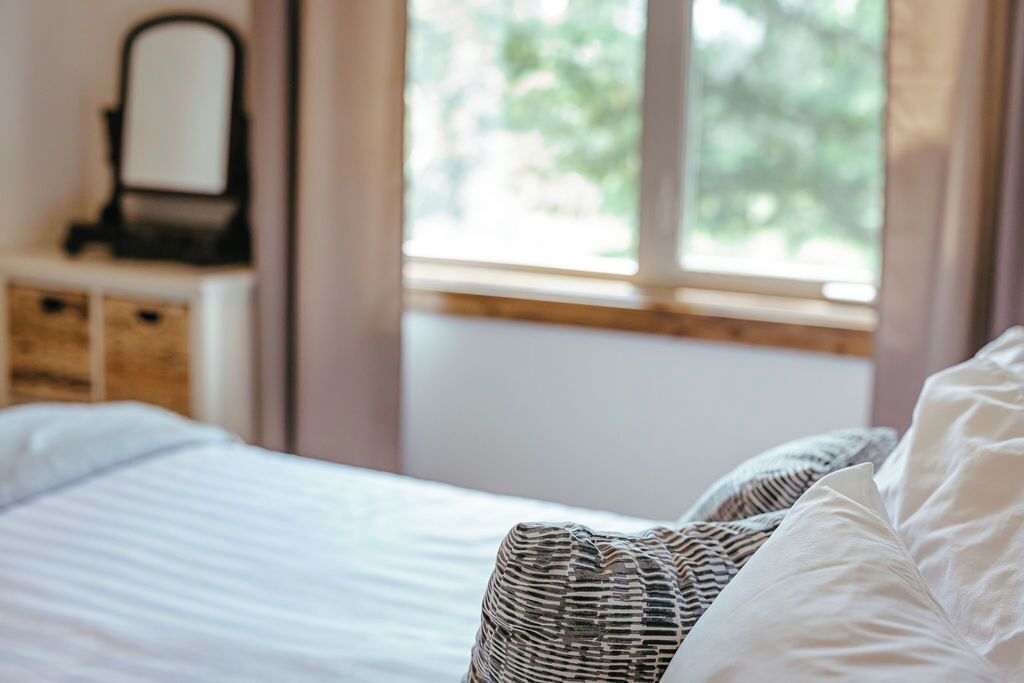 2 chambres, fer et planche à repasser, accès à Internet, literie fournie