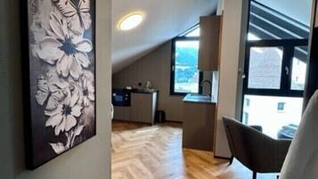 Chambre Double Supérieure | Coin séjour