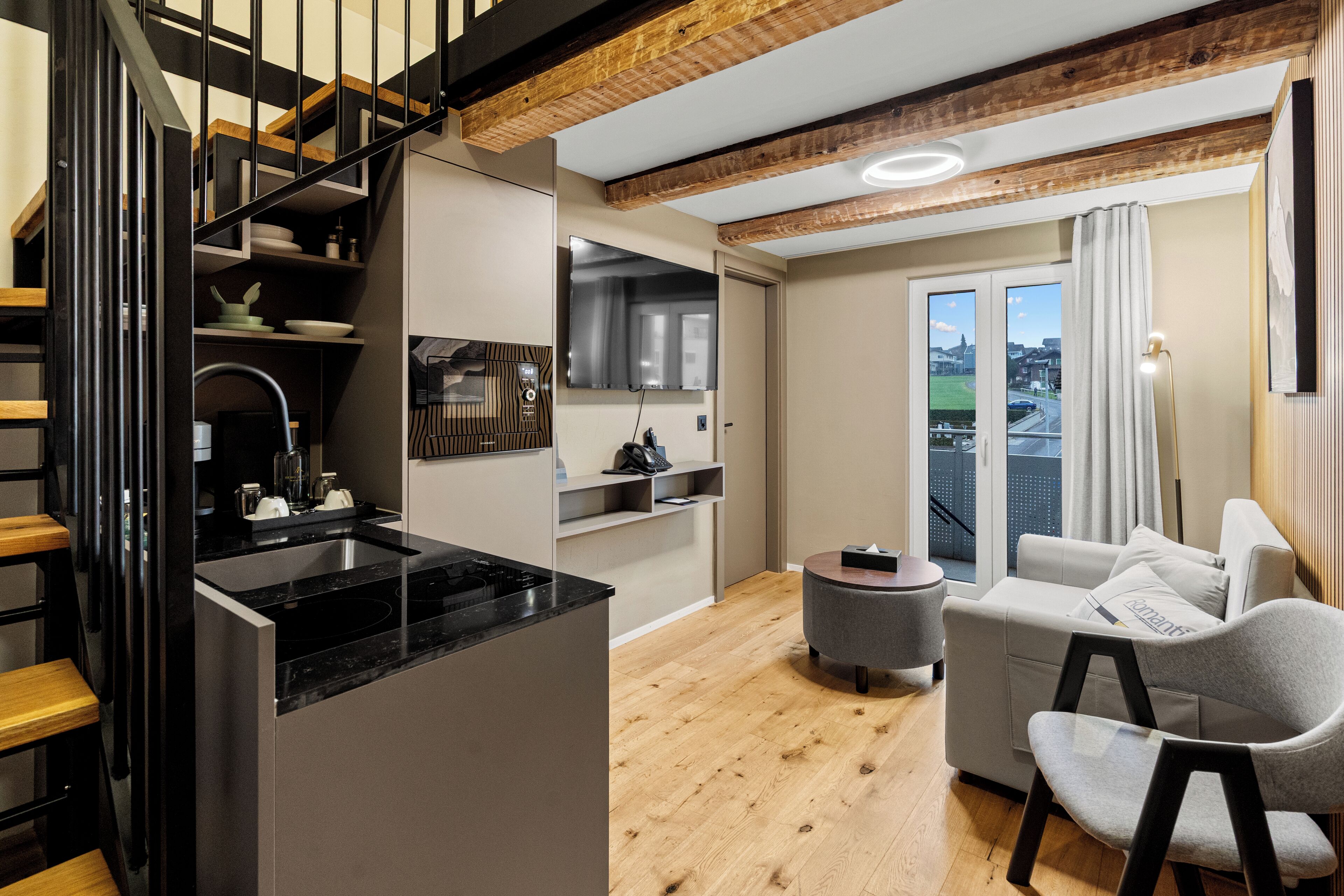 Standard Apartment | Living area | Smart TV, toys