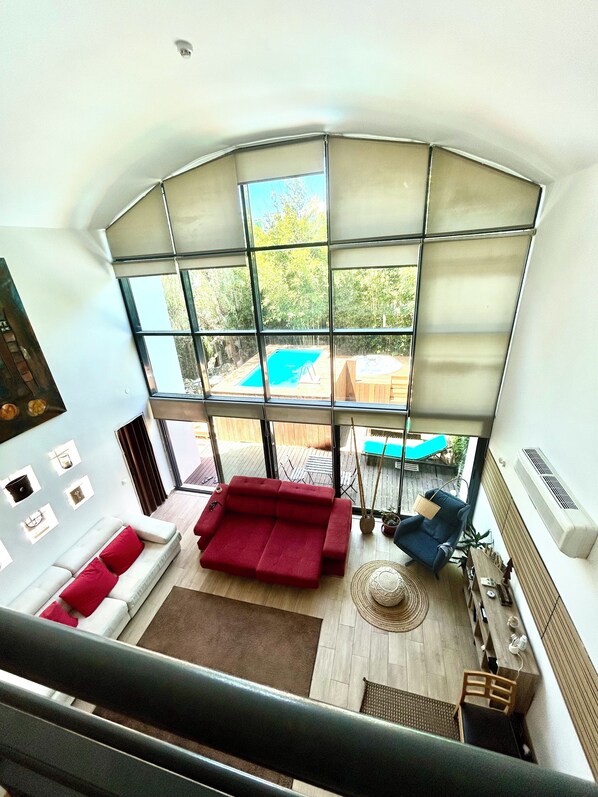 Living area - Villa with swimming pool and private Jacuzzi (Quinta do Anjo)