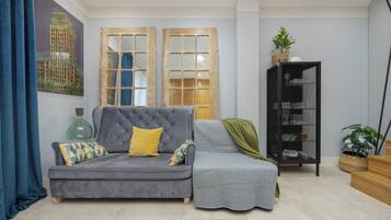 Apartment, 2 Bedrooms, Balcony | Living room