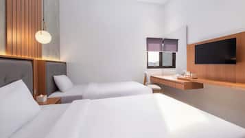 Wifi gratis y ropa de cama